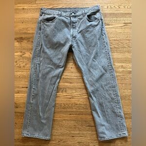 Levi’s 501 Original Fit Jeans Gray 36 X 29